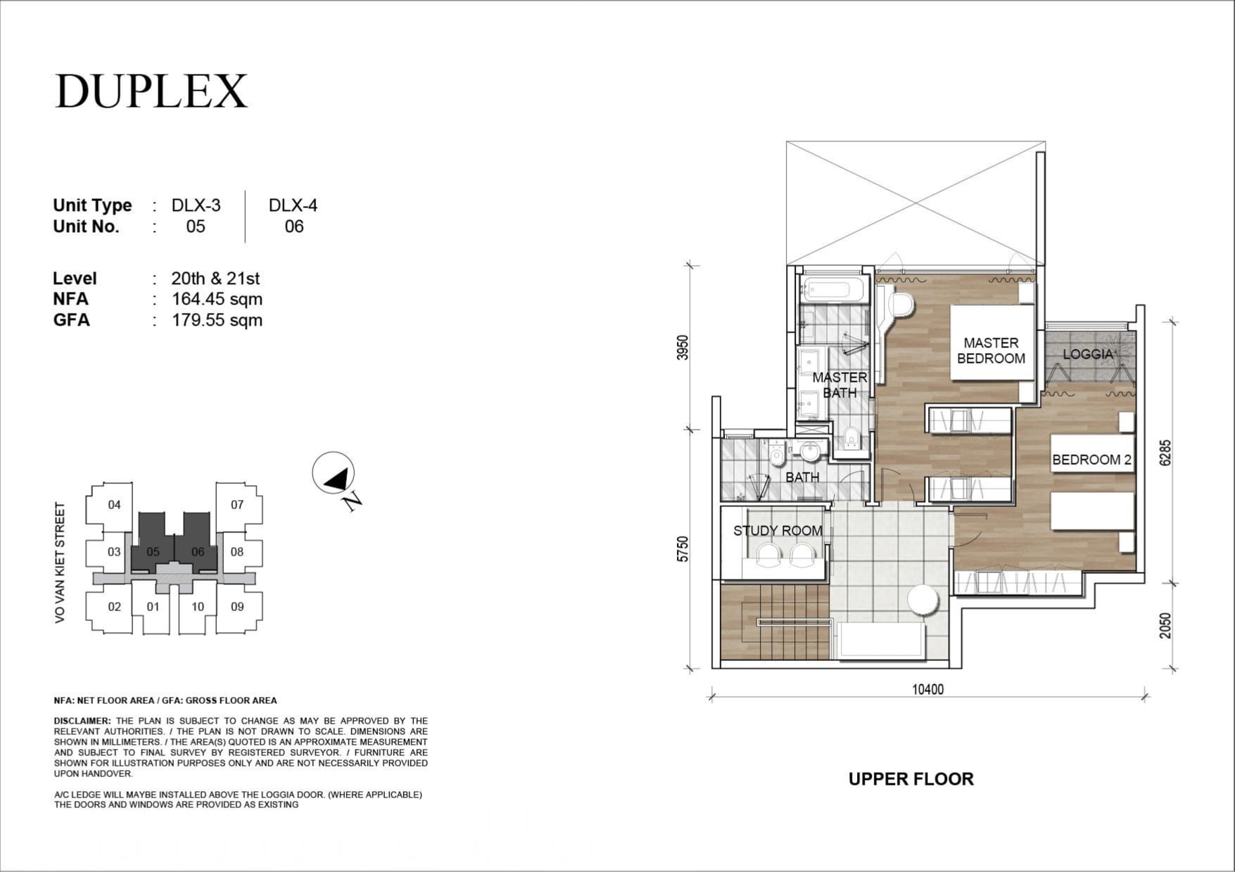 Duplex 05 và 06 tầng 1